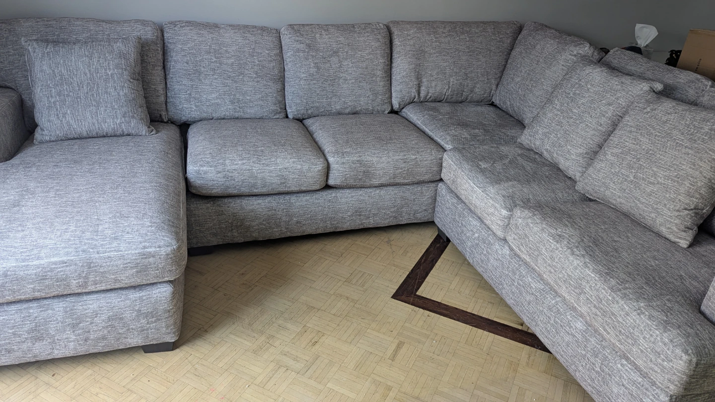Brand New Sectional Sofa from The Brick Must Sell