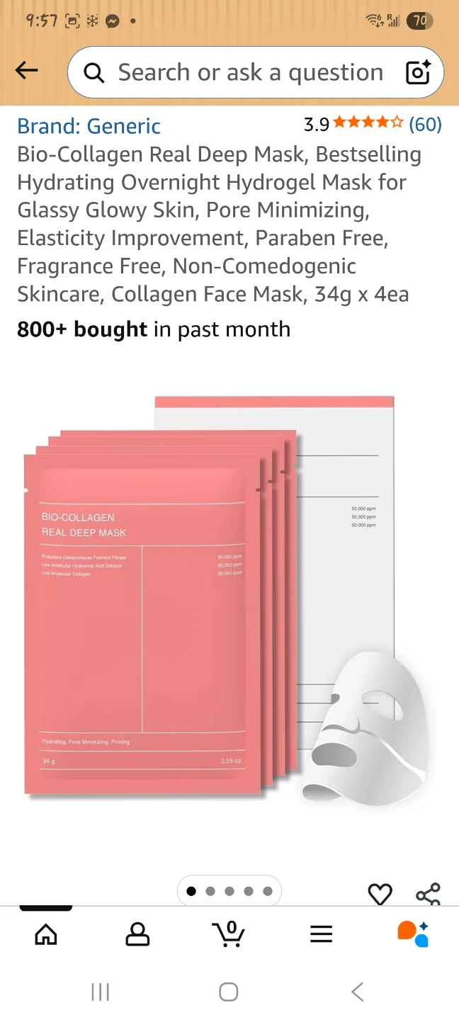 Bio-Collagen Real Deep Mask