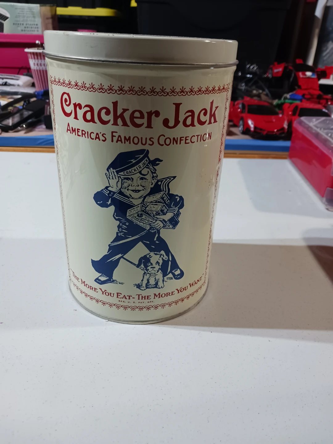 Cracker Jack Tin - America's Famous Confection