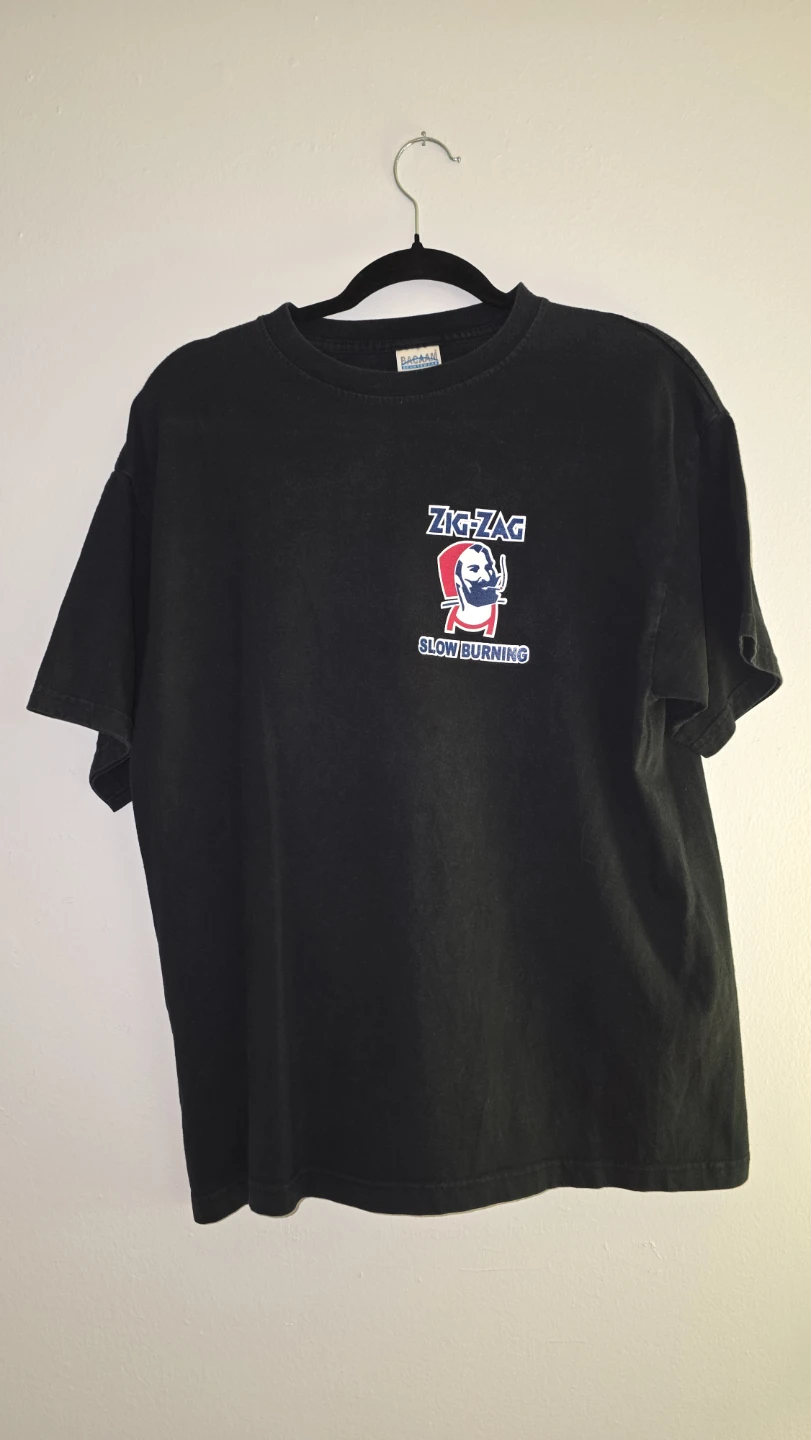 Zig-Zag Slow Burning T-Shirt Size Large