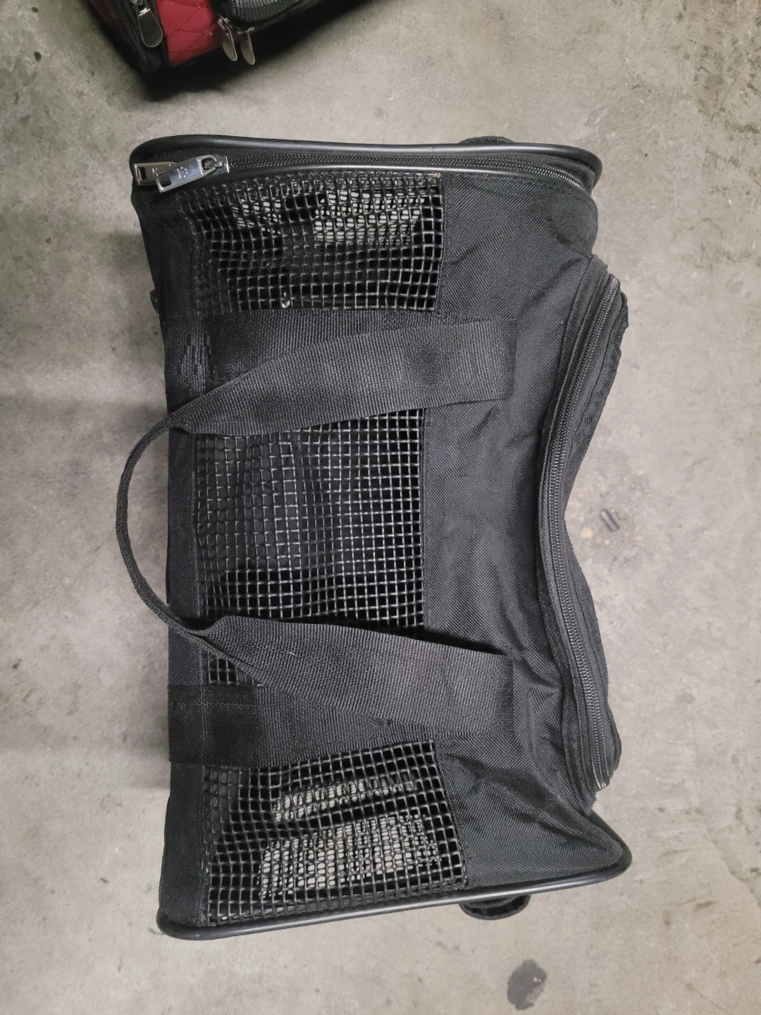WOUOYY Black Pet Carrier Bag