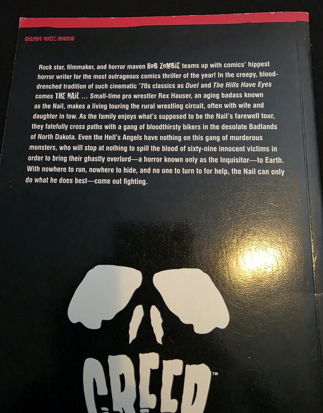 The Nail 2005 1st Edition Graphic Novel Rob Zombie Steve Niles - photo 3