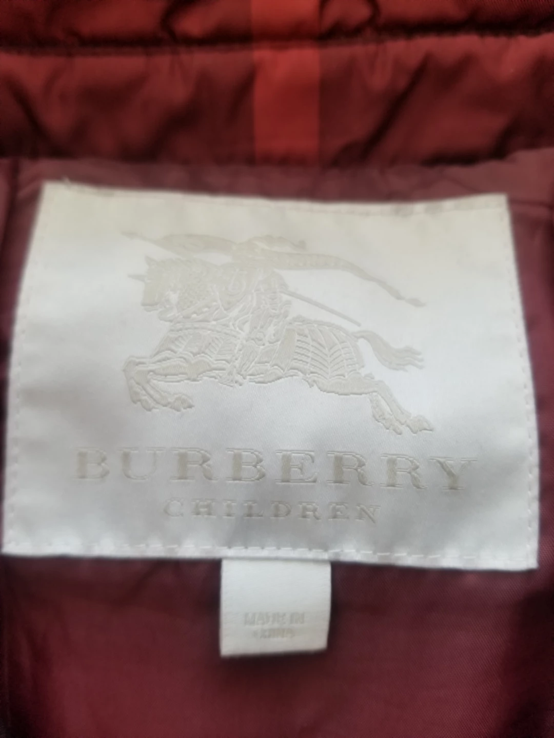 Burberry Children's Plaid Puffer Jacket with Belt - photo 3