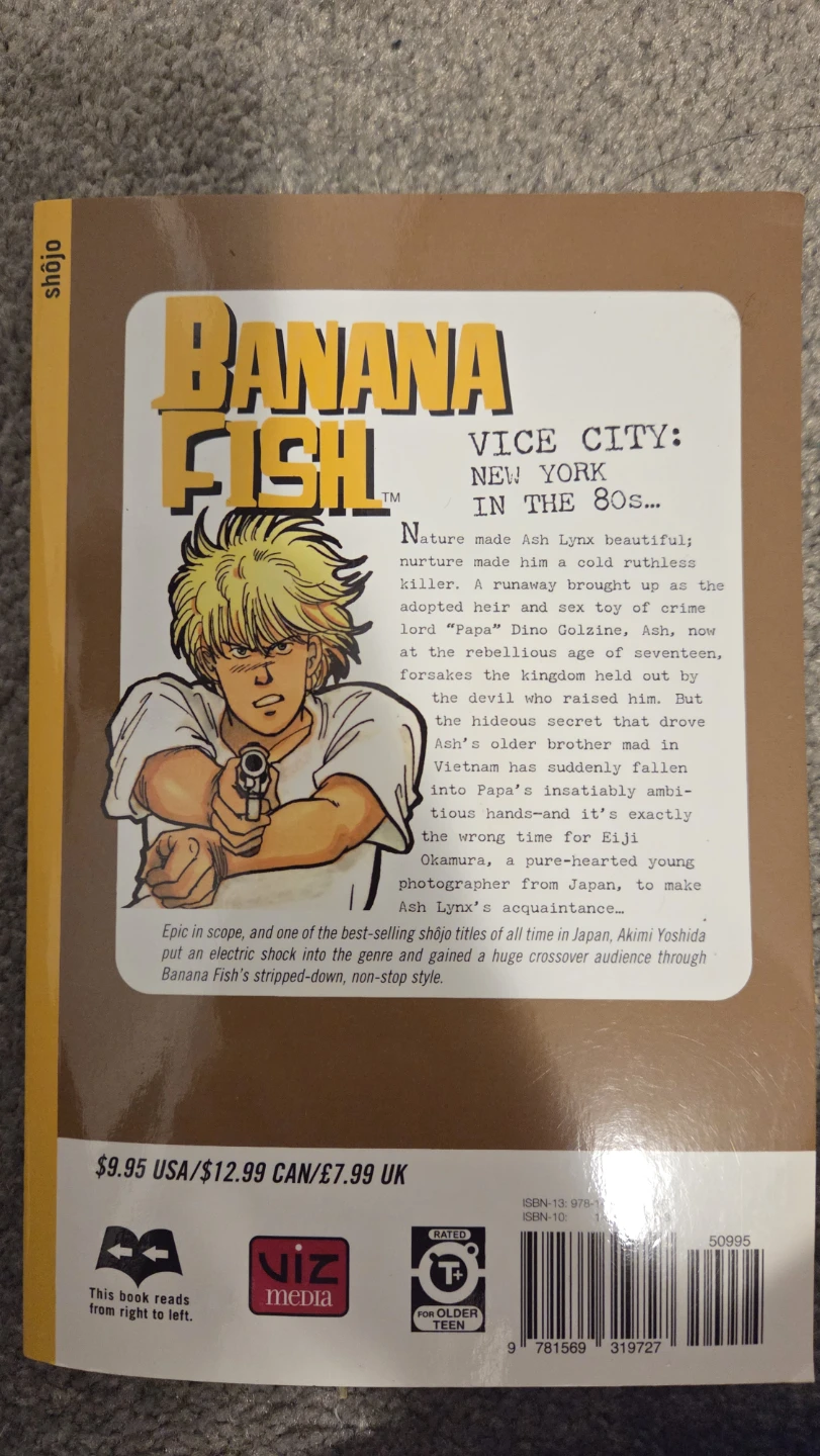 Banana Fish Volume 1 Manga - photo 2