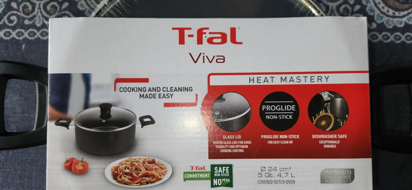 T-fal Viva 5 Qt. Covered Dutch Oven - photo 2