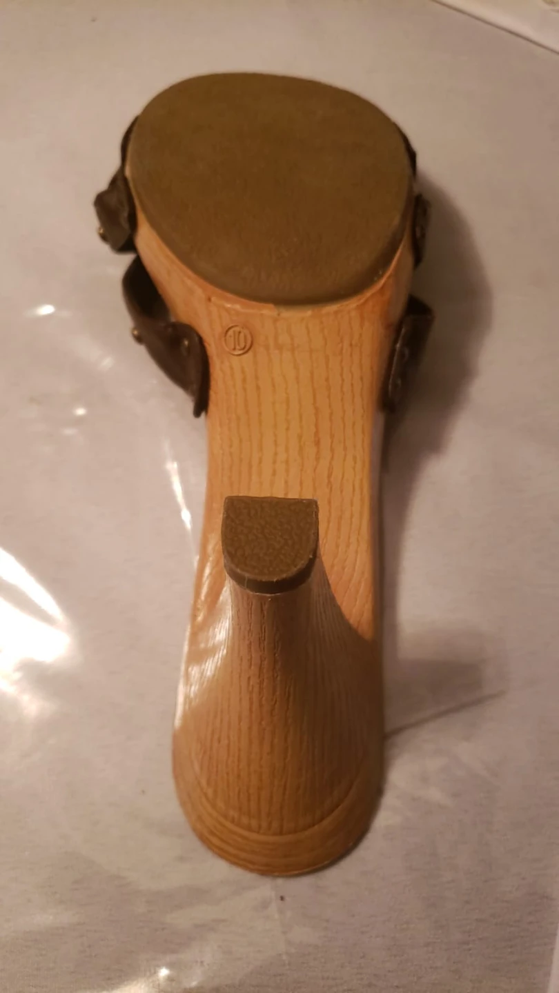 Brown Heeled Sandals - Size 10 - photo 3