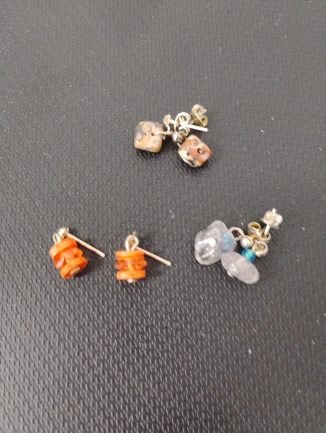 Free Silver small Mixed Pair of Earrings - photo 2