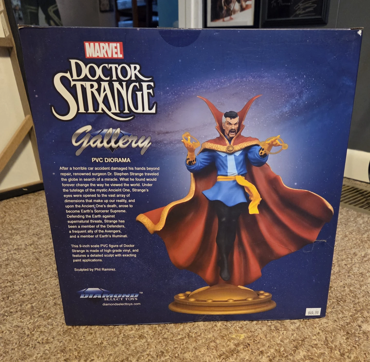 DOCTOR STRANGE Marvel Gallery PVC Diorama 12” Diamond Select Toy - photo 2