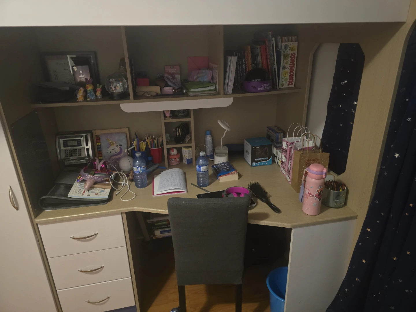 Kids Loft Bed with Desk and Storage - photo 3