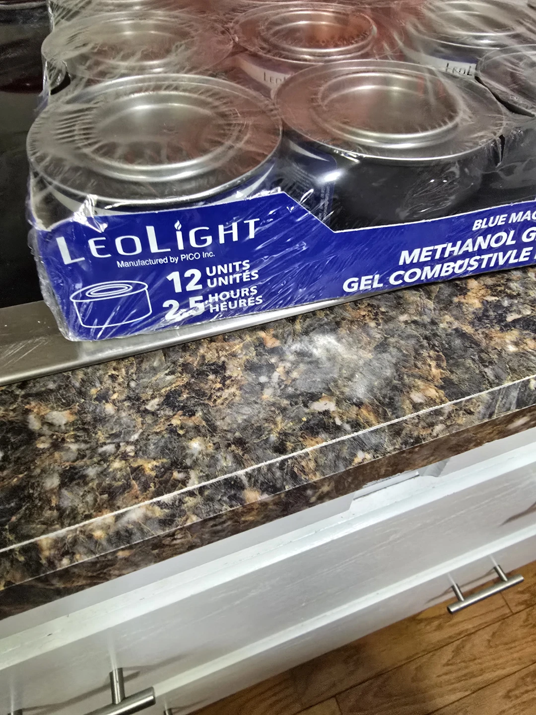 Leolight Blue Magic Methanol Gel Fuel - 12 Units
