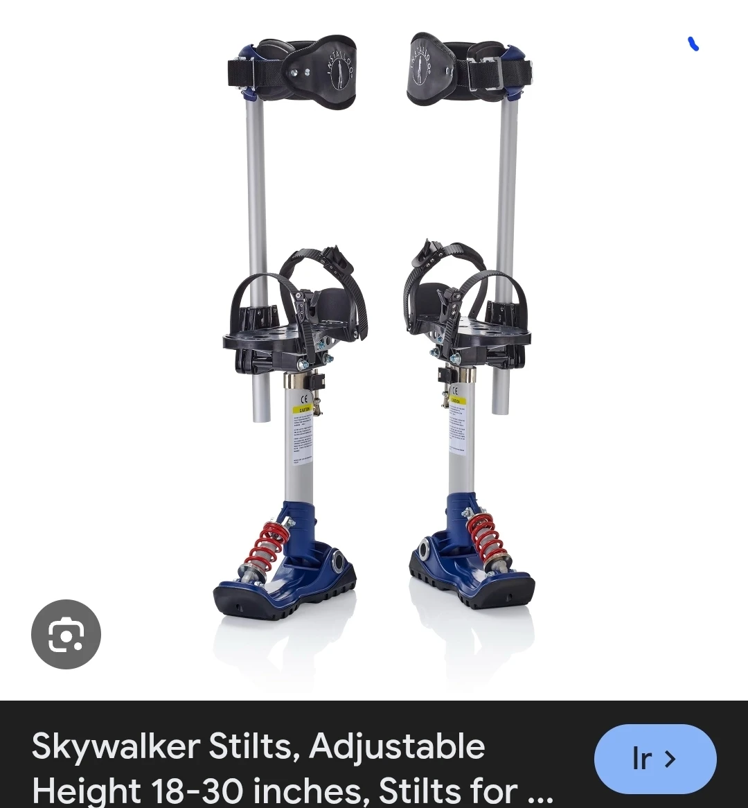 Skywalker Stilts, Adjustable Height 18-30 inches - photo 3