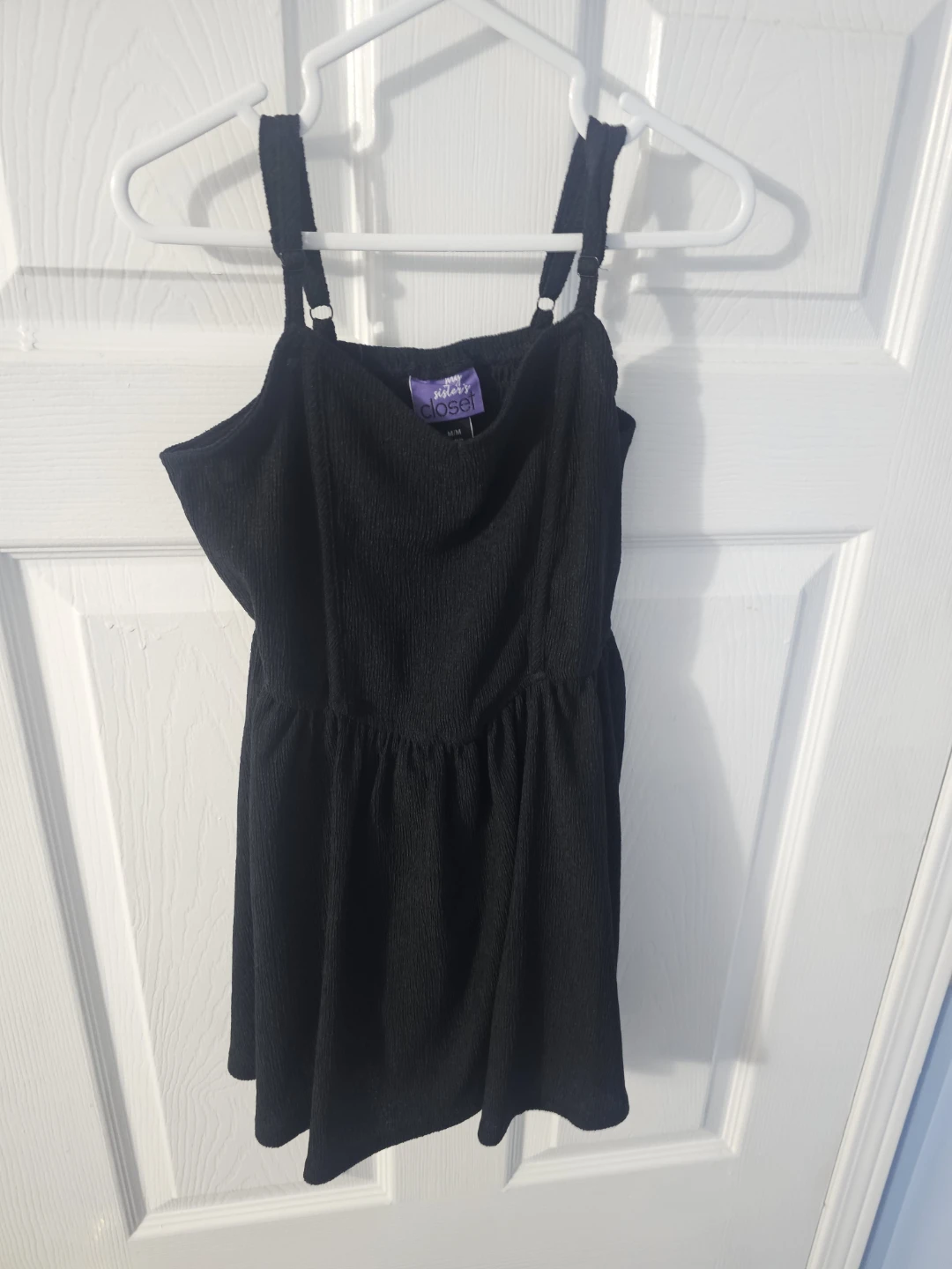 Black Smocked Dress