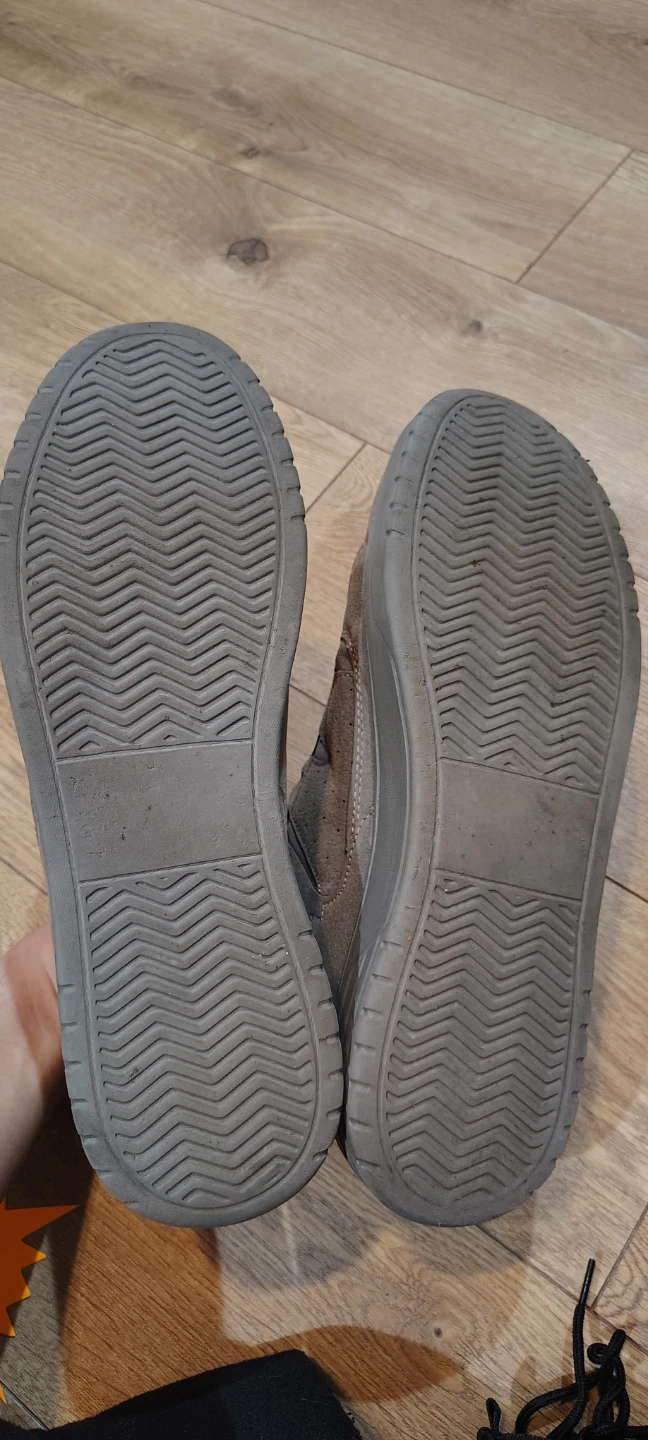 Men's Grey suede like shoes- Size 10 - photo 5