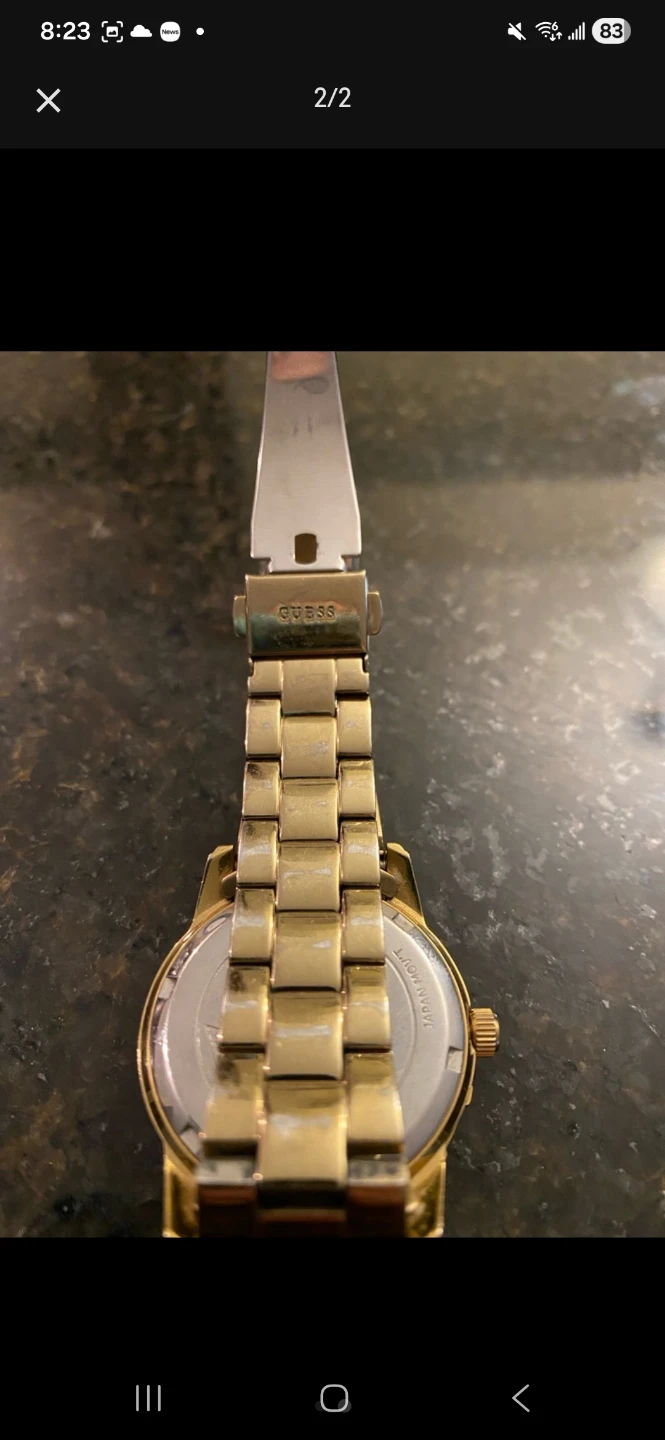 Gold Guess Watch - photo 2