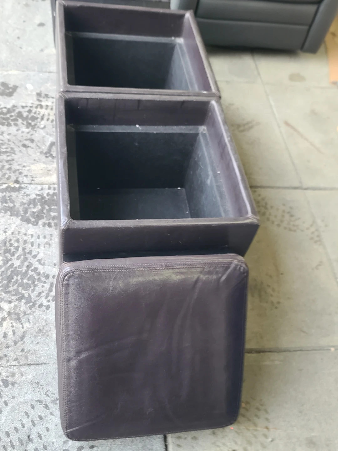 Storage Ottoman Cubes - Set of 2 - photo 3