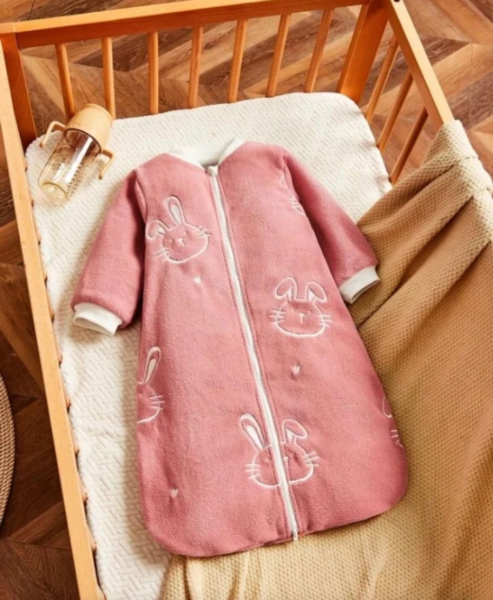 NEW Pink Bunny Baby Sleeping Bag - photo 2