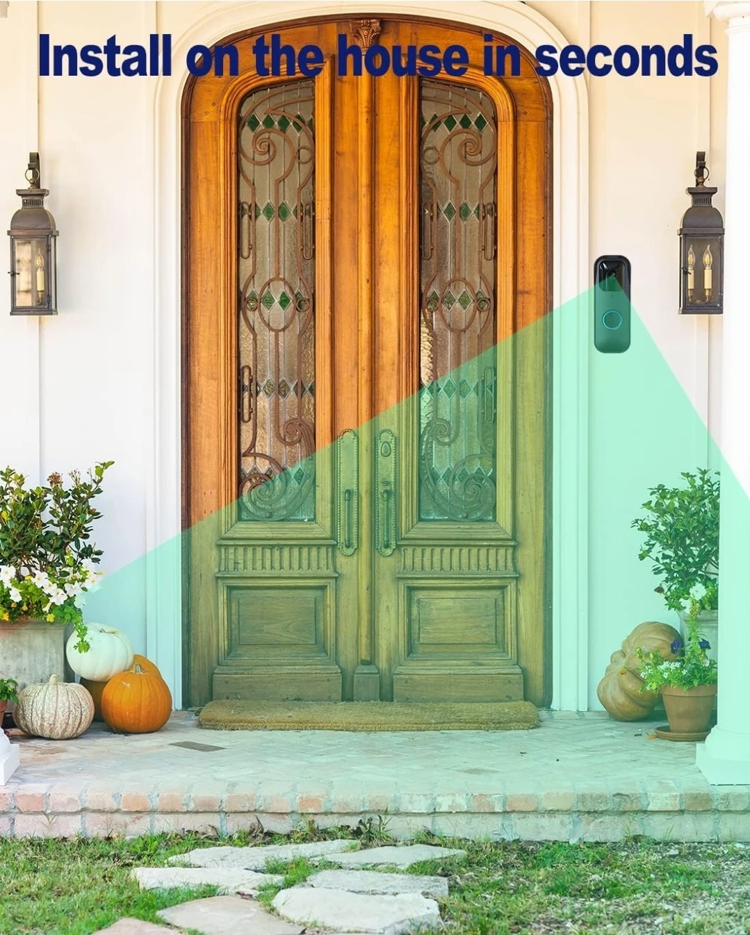 Hibezos Blink Doorbell No Drill Mount - Black - photo 2