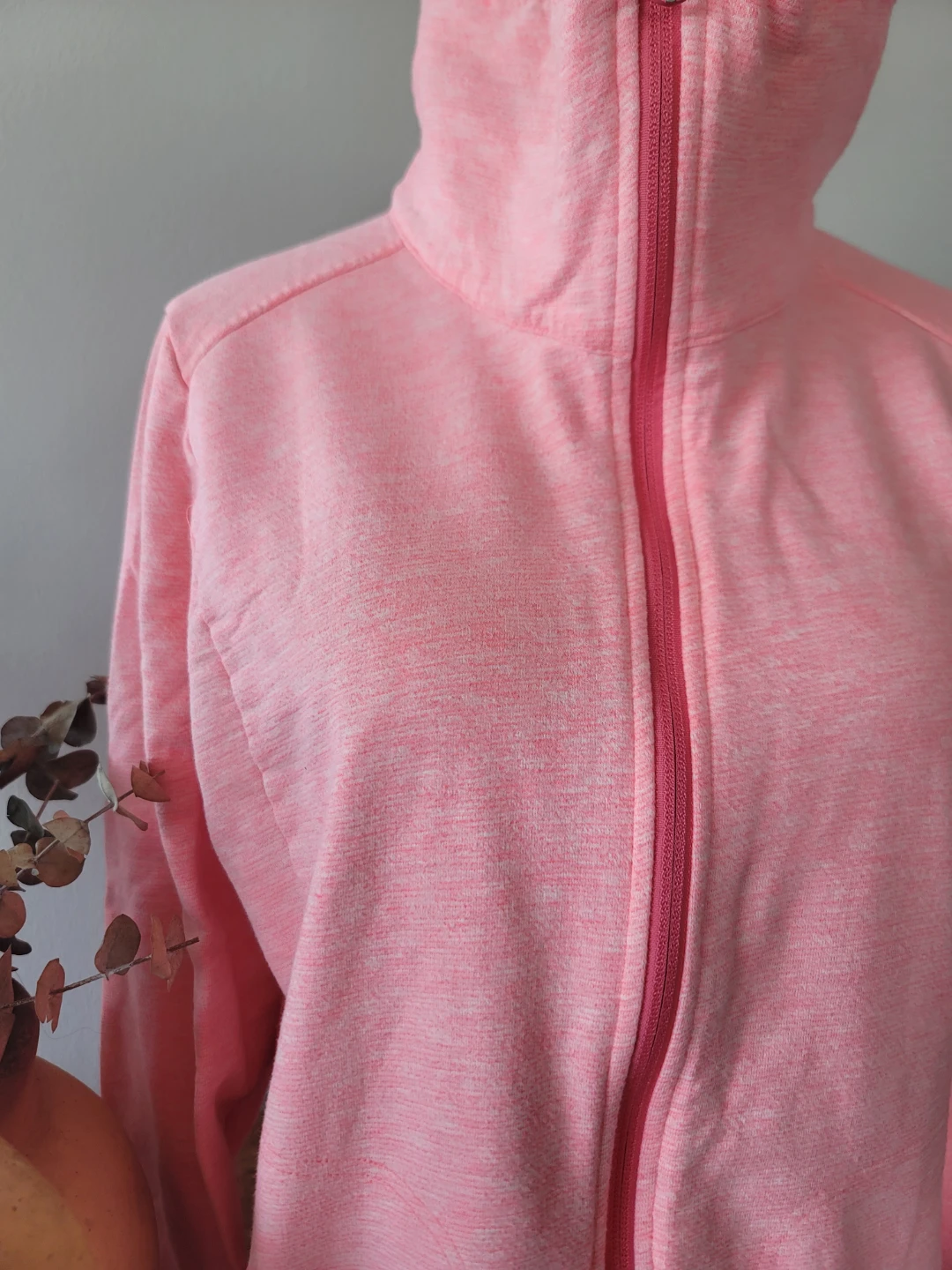Talbots coral Full Zip Jacket - Size L Cotton Athliesure - photo 4