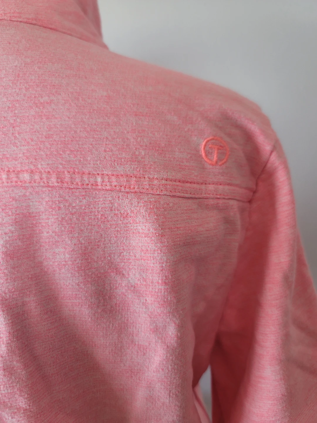 Talbots coral Full Zip Jacket - Size L Cotton Athliesure - photo 5