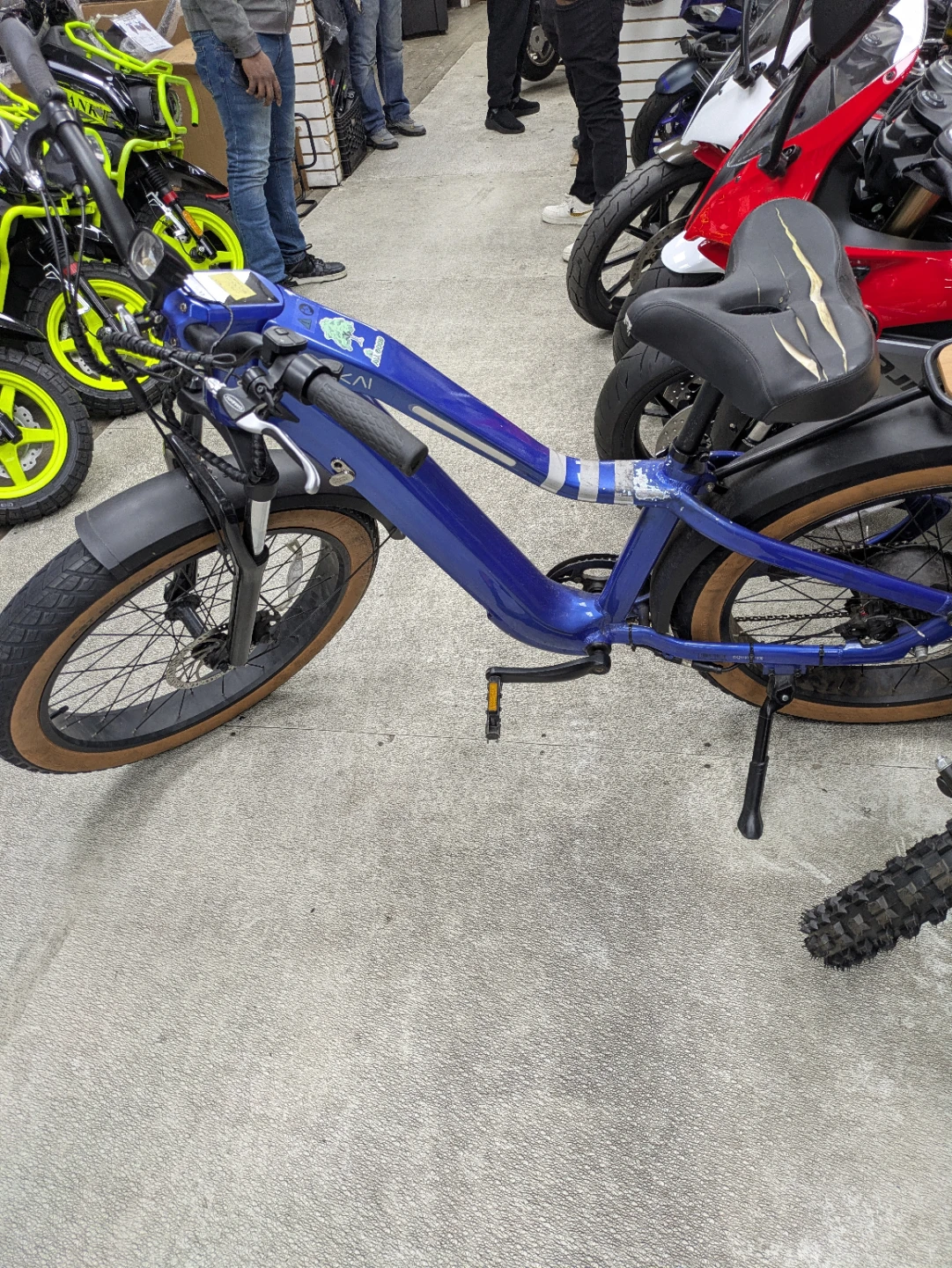 OKAI Cat Big Boat E-Bike - Blue🥕 - photo 3