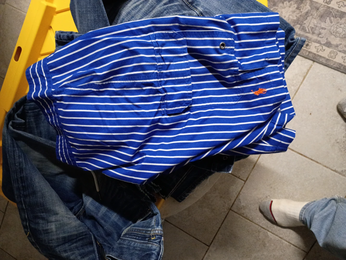 Ralph Lauren Striped Swim Trunks - photo 2