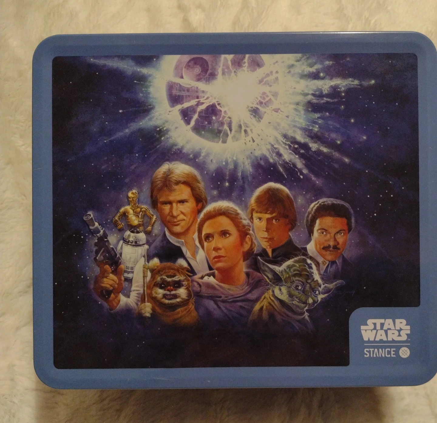 Stance X Star Wars Return Of The Jedi Socks Lunch Box Set Size M