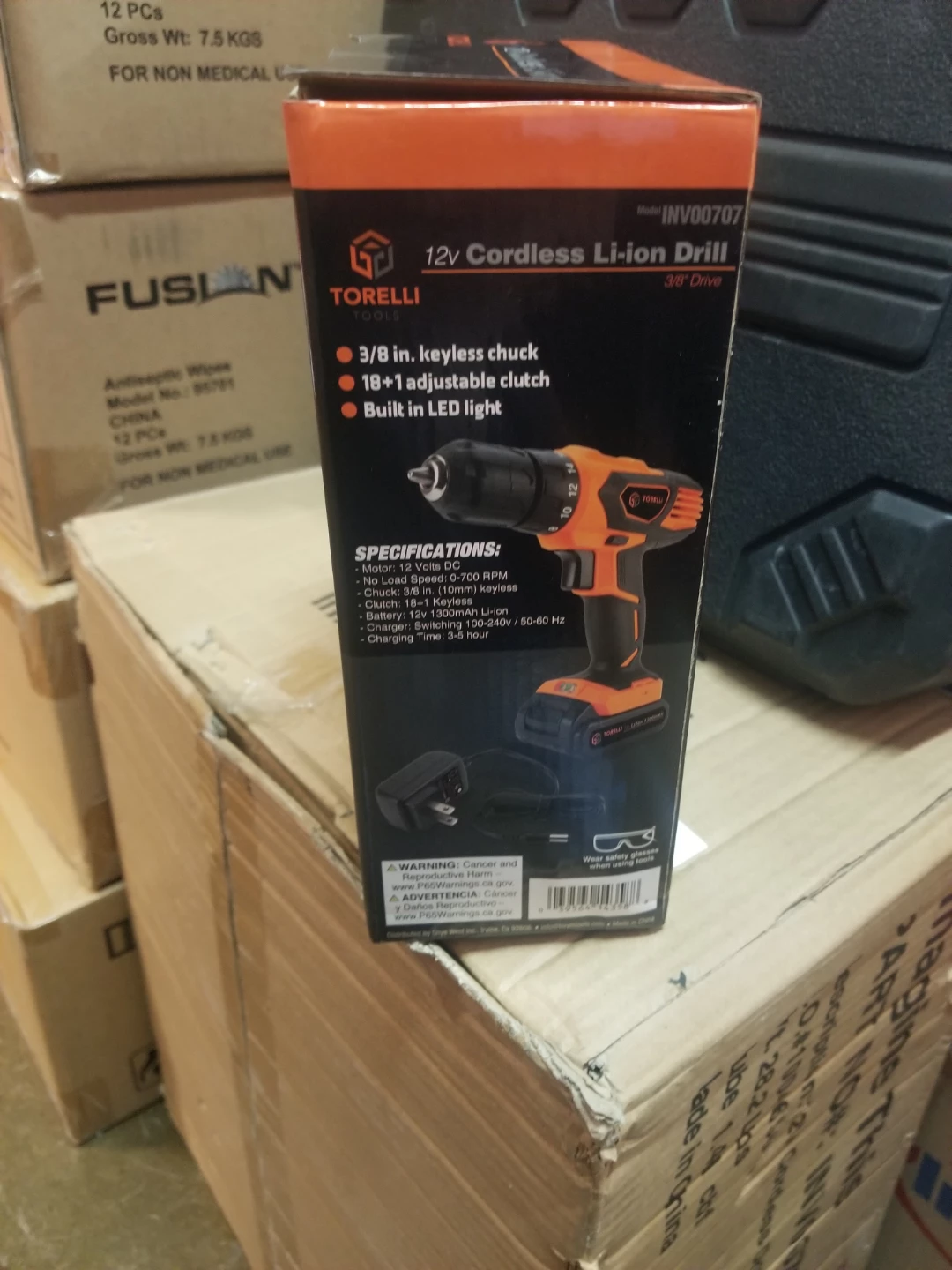 Torelli 12V Cordless Li-ion Drill 3/8" Drive - New - photo 3