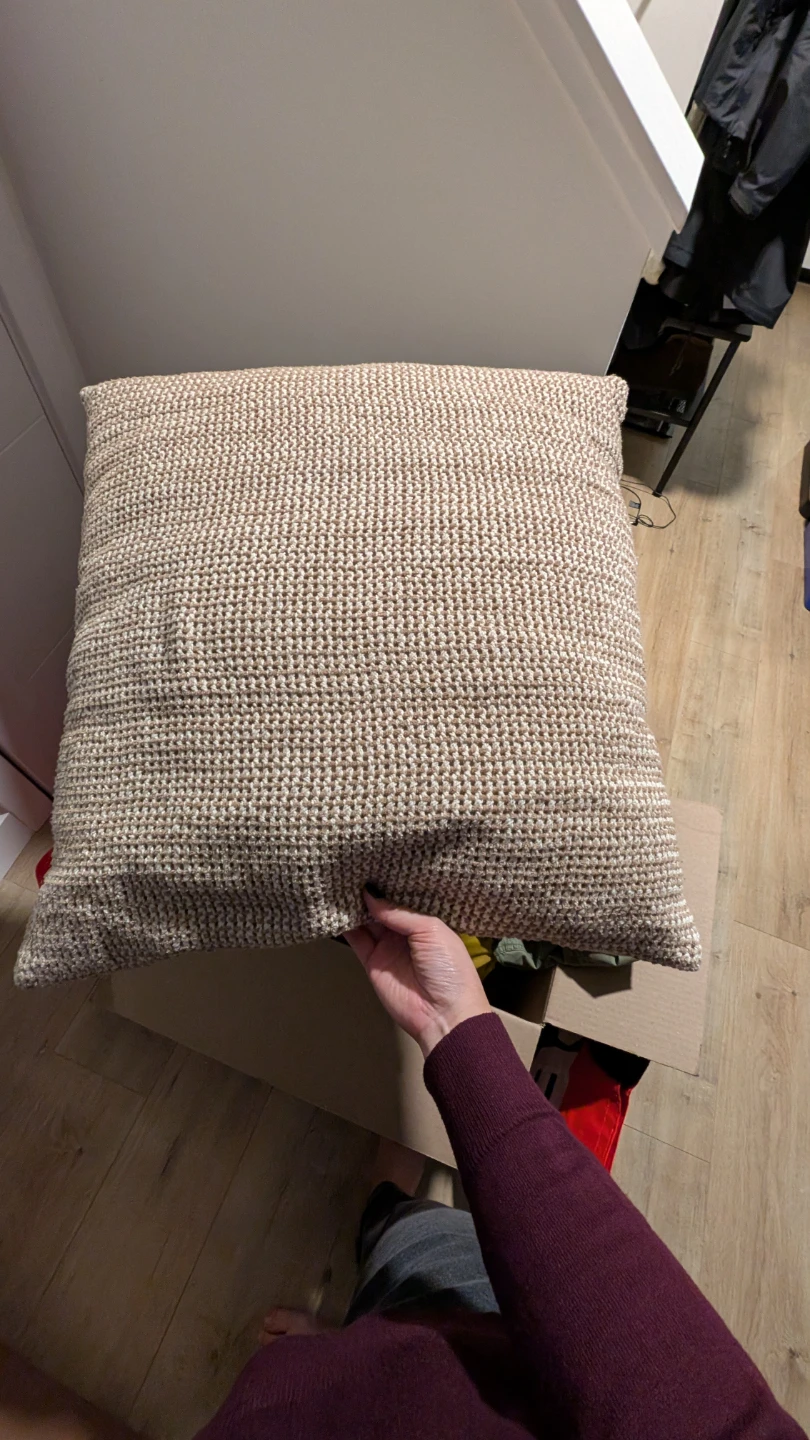 Throw pillow and cozy items