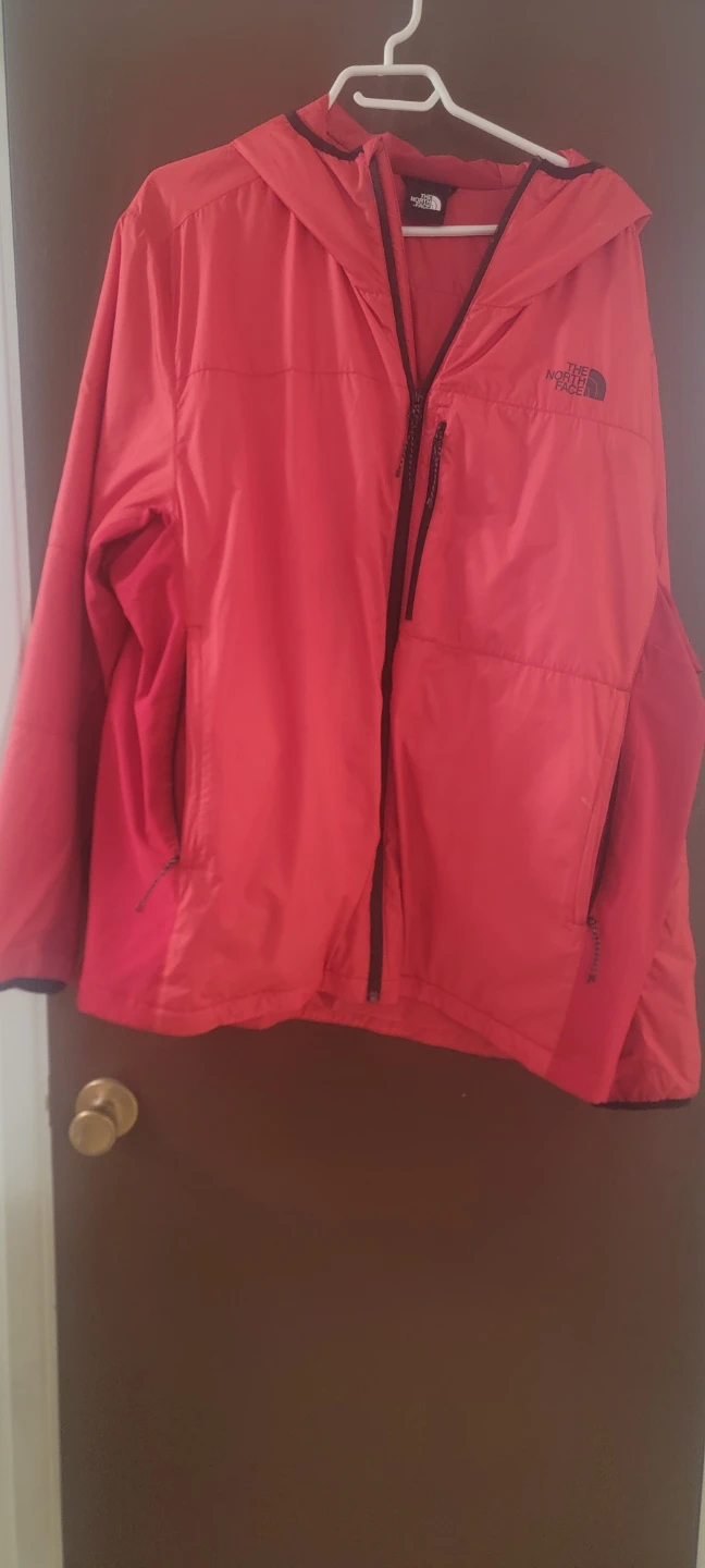 The North Face Red Windbreaker Jacket