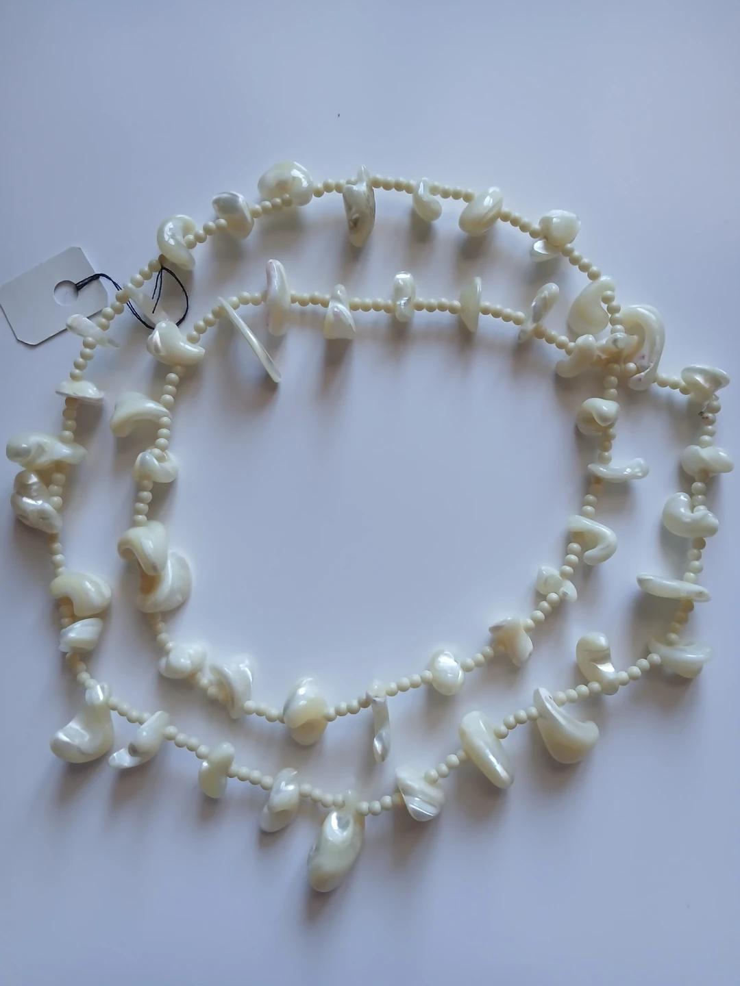 Beaded Seashell Necklace