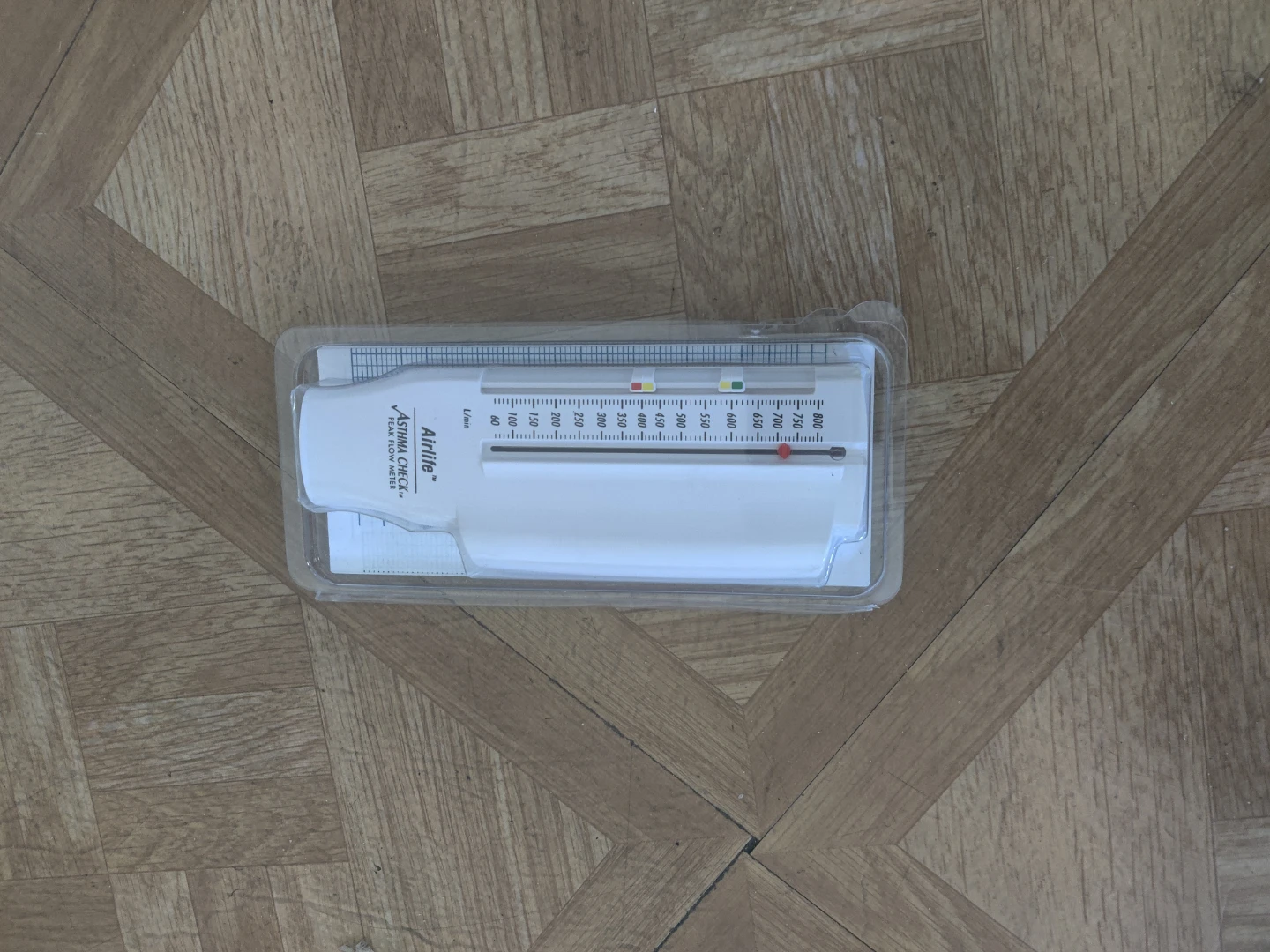 New Allegiance Airlife Asthma Check Peak Flow Meter - photo 2