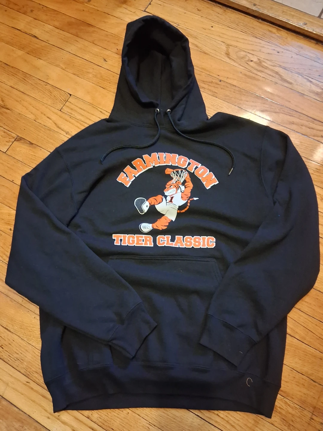 Champion Black Hoodie - Farmington Tiger Classic - photo 2