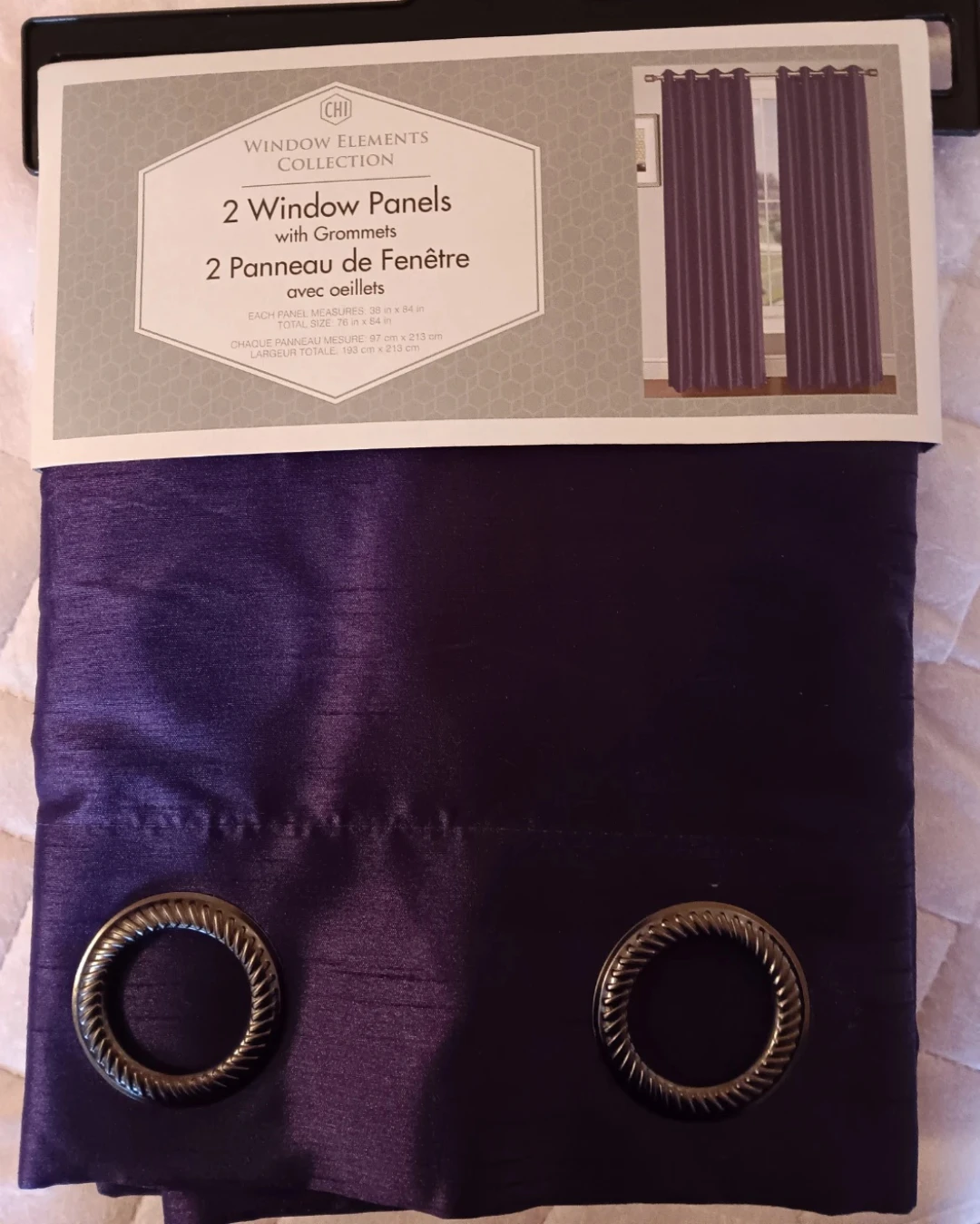 CHI Window Elements Collection - 2 Purple Window Panels