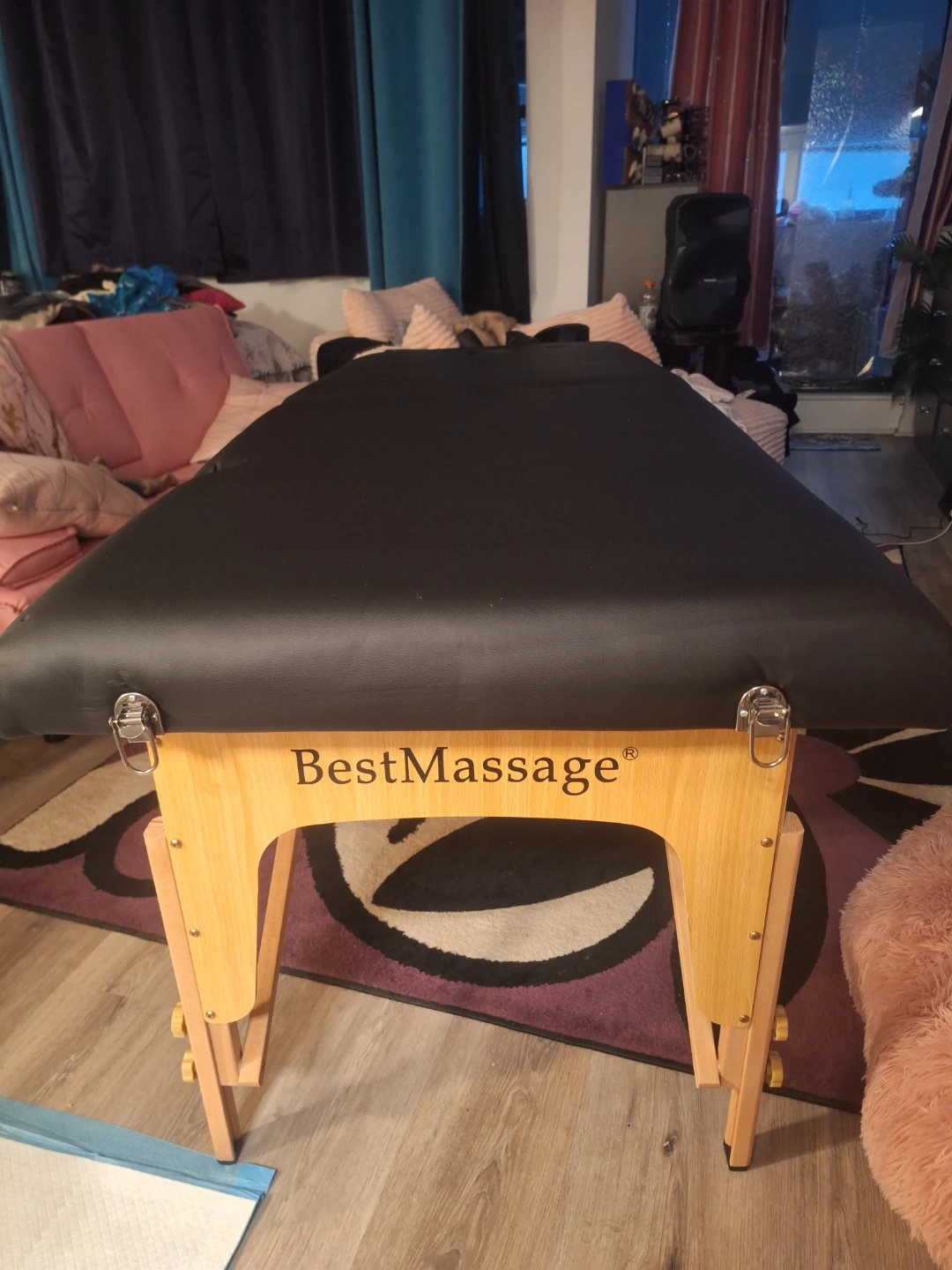 WANT GONe ASAP BestMassage Portable Massage Table - Black - photo 3