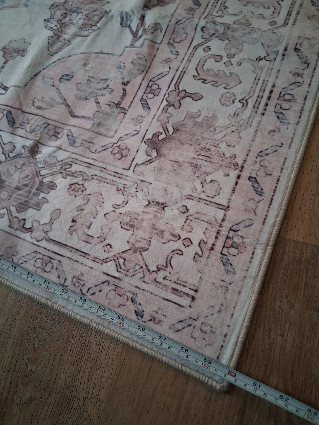 Area Rug - 59x83 Inches - Pink/Beige - photo 4