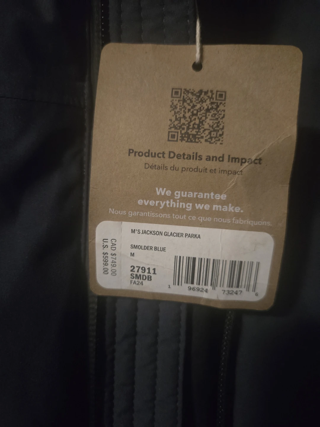 NWT Men's Patagonia coat - photo 2