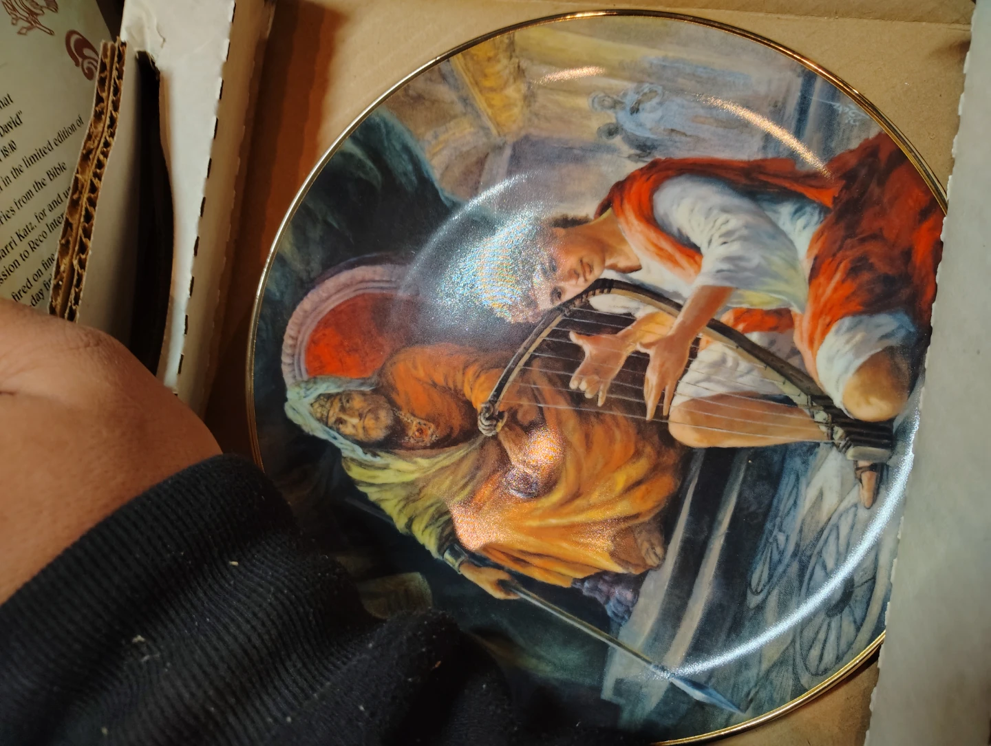 The Hamilton Collection "King Saul and David"