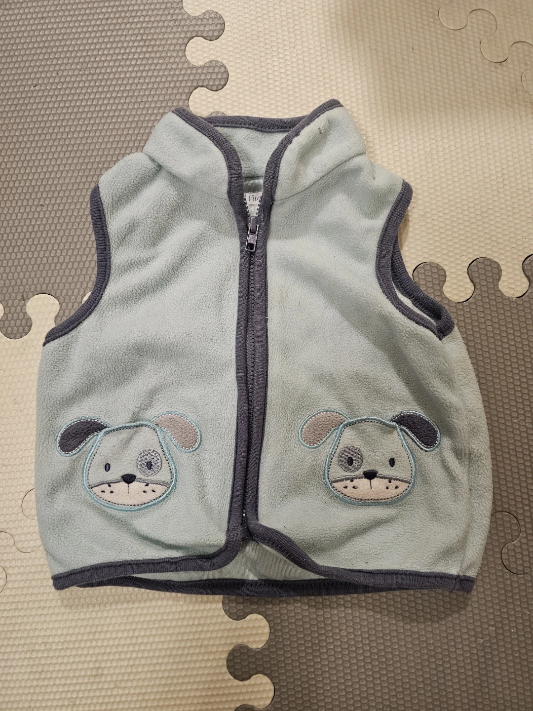Vitamins Baby Fleece Vest 9M