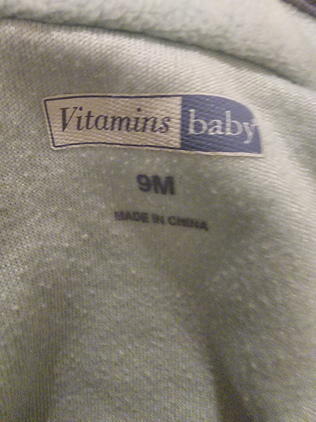Vitamins Baby Fleece Vest 9M - photo 4