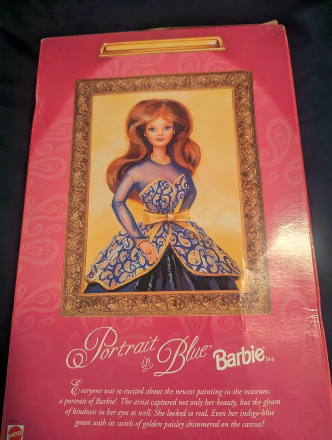 Portrait in Blue Barbie Doll - photo 2