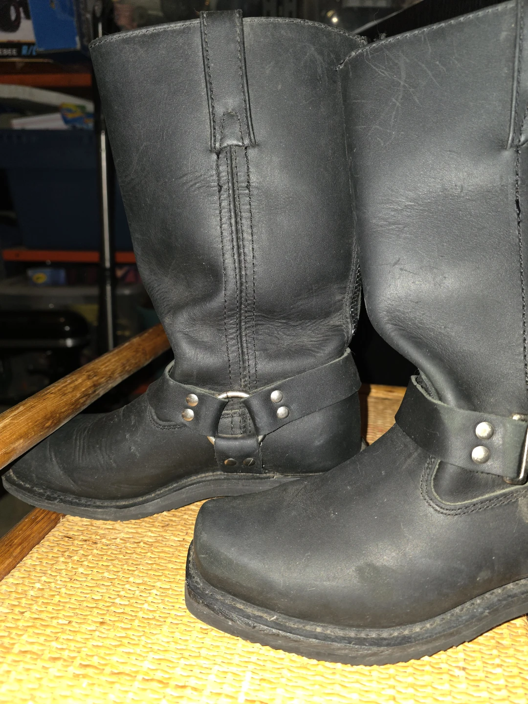 Milwaukee Leather MB210 Black Boots - Size 7.5 - photo 3