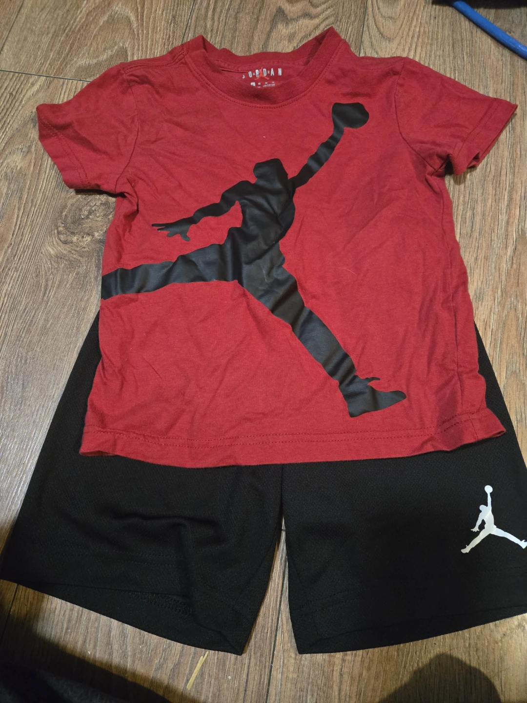 Jordan Toddler Outfit - Red & Black