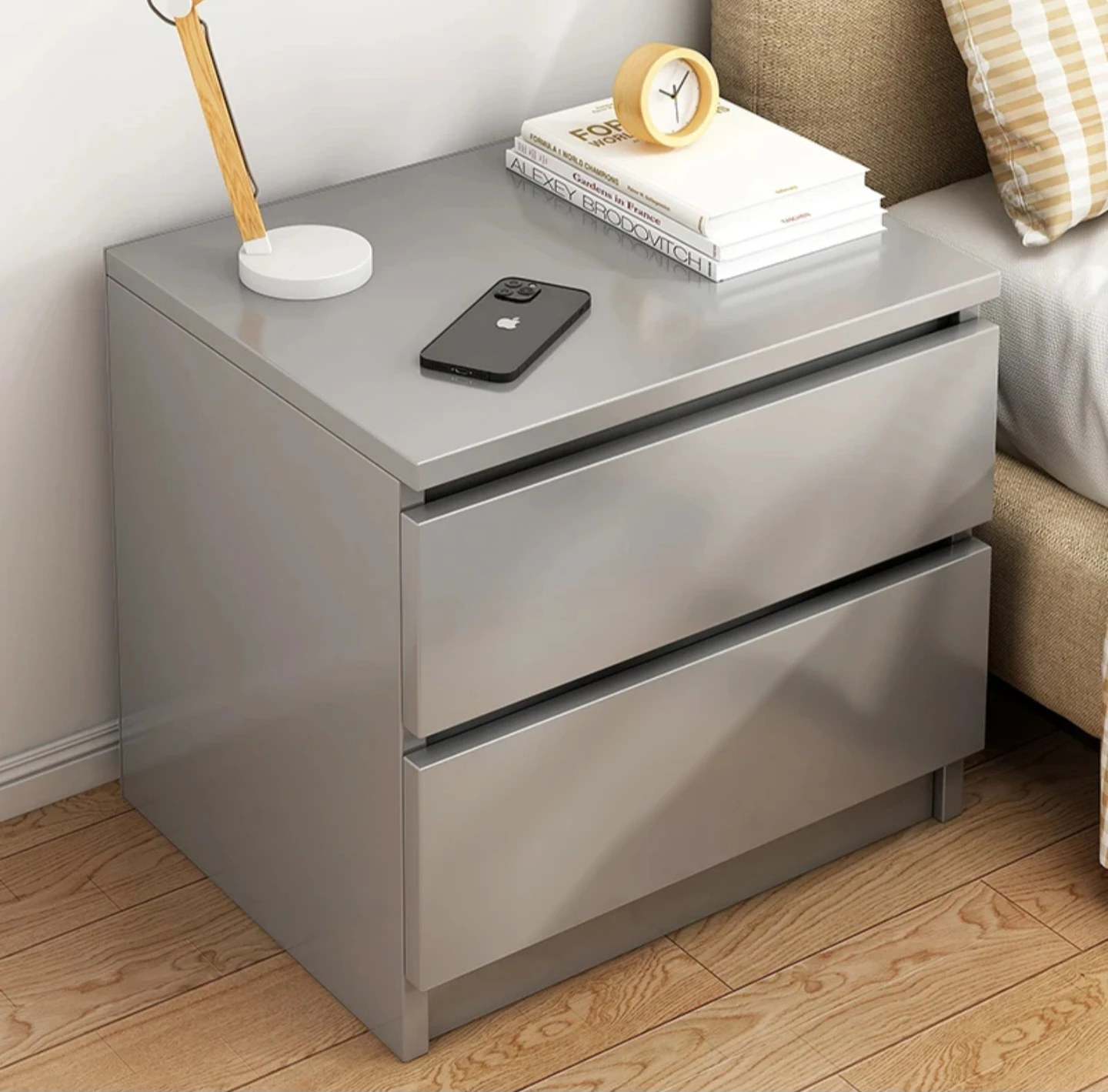 ✨ Modern Nightstand with 2 Drawers ✨ - photo 5
