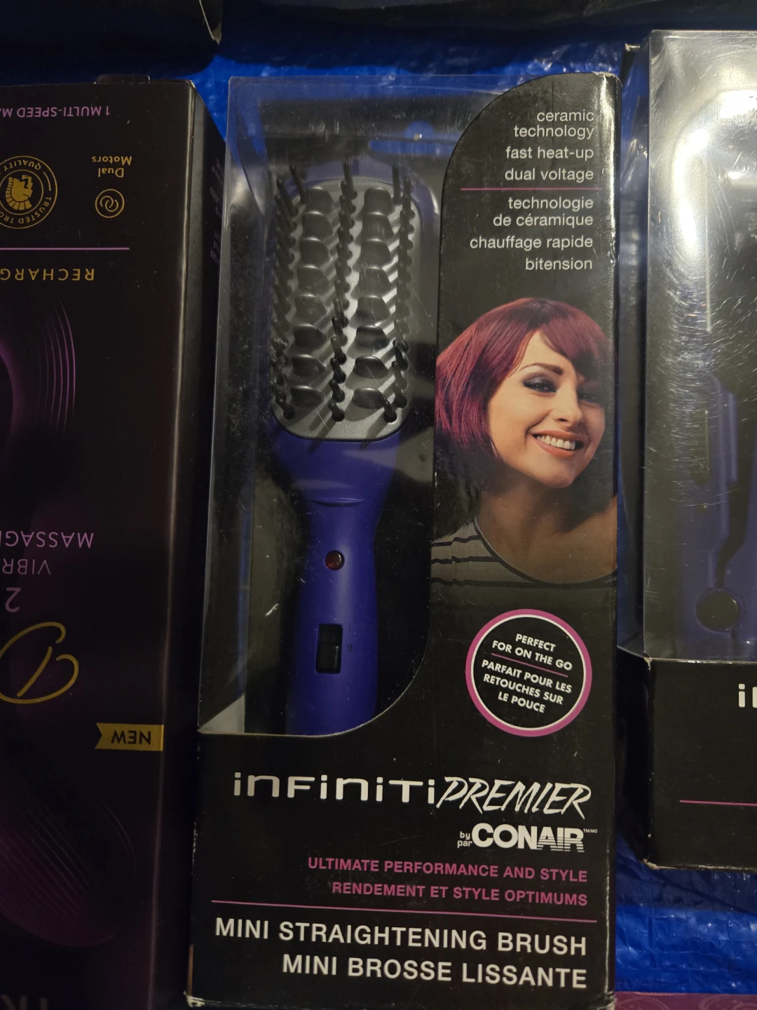 Infiniti Premier Conair Mini Straightening Brush
