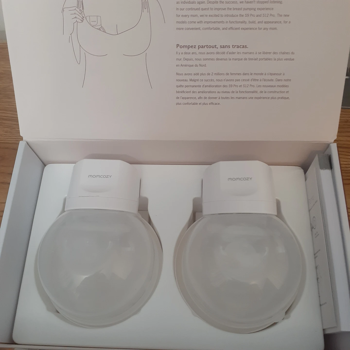 Momcozy S12 Pro Wearable Breast Pump - photo 3