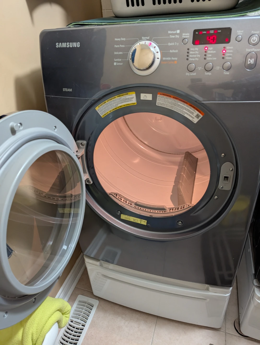 Samsung Front Load Washing Machine and Dryer Set - photo 5