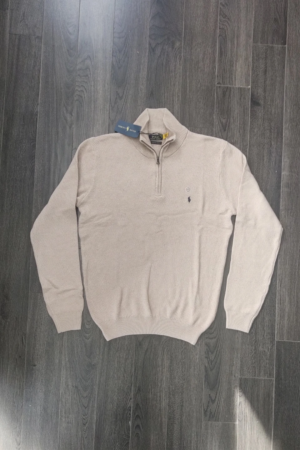 New Polo Ralph Lauren 1/4 Zip Sweater - photo 3