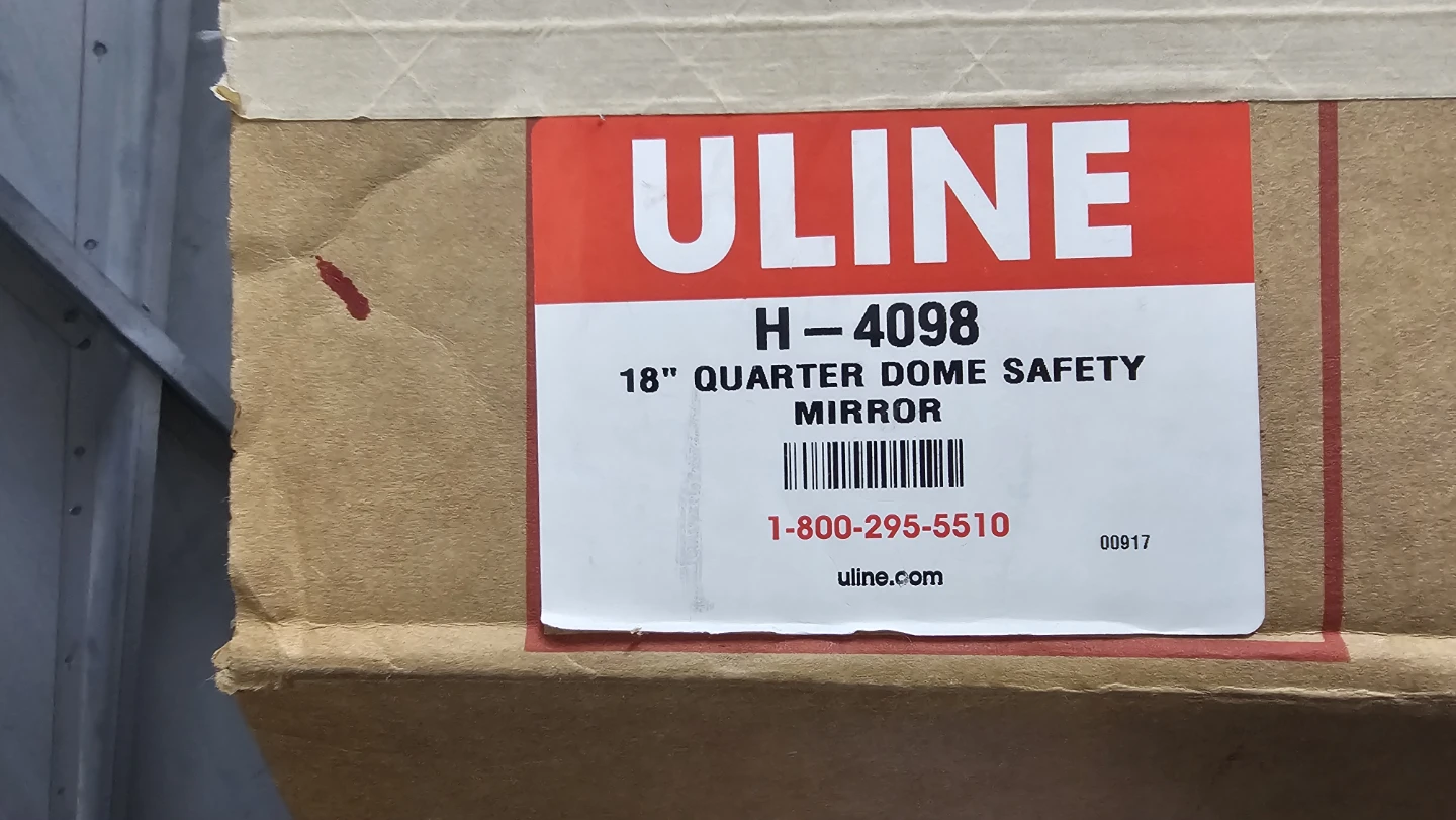 Uline 18" Quarter Dome Safety Mirror - photo 5