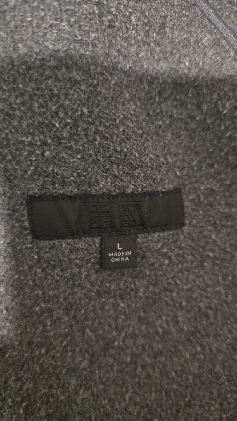 Uniqlo Wool Blend Coat - Size L - photo 3