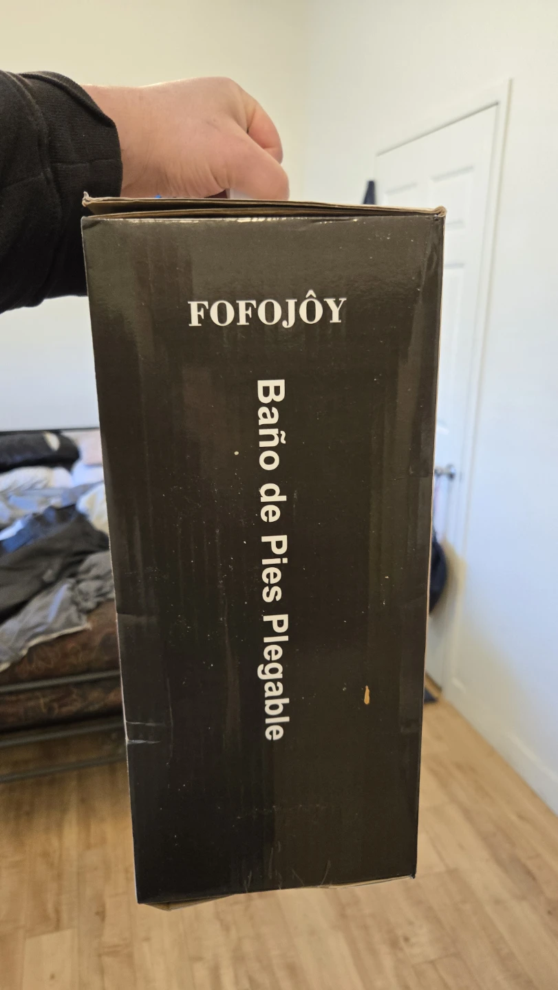 FOFOJÔY Collapsible Foot Bath - Black